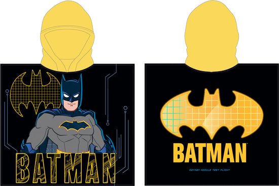 Batman badponcho 55x110cm sneldrogend van Batman