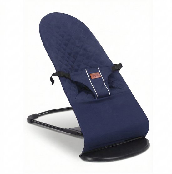 BayBoo Wipstoel Blauw - Baby Bouncer - Makkelijk Meenemen - Swing Stoel van Merkloos