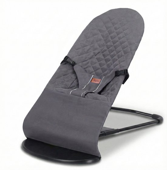 BayBoo Wipstoel Grijs - Baby Bouncer - Makkelijk Meenemen - Swing Stoel van Merkloos