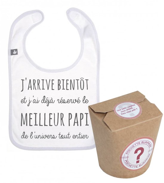 Bb&co - Verrassingszak - zwangerschap aankondiging - de beste opa van Merkloos