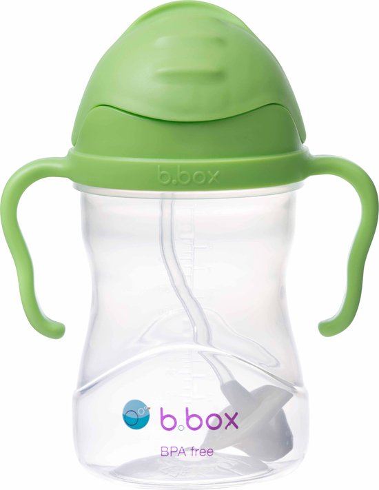 b.box Kubek ze słomką - jabłko van b.box