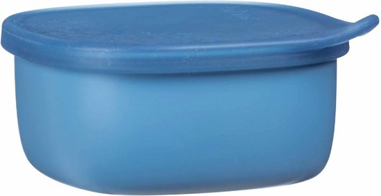 b.box Lunchbakje - Past in b.box Lunchbox - Voedselcontainer voor - Silicone Deksel, Plastic Kuip - Vaatwasser- & Magnetronbestendig - 400 ml van b.box