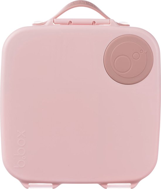 b.box Lunchbox | Jumbo Bentobox met 4 Vakken (2 Lekvrij), Afneembare Scheidingswand, Gelkoelelement | Ideaal voor School | Vanaf 3+ | Inhoud 2L van b.box