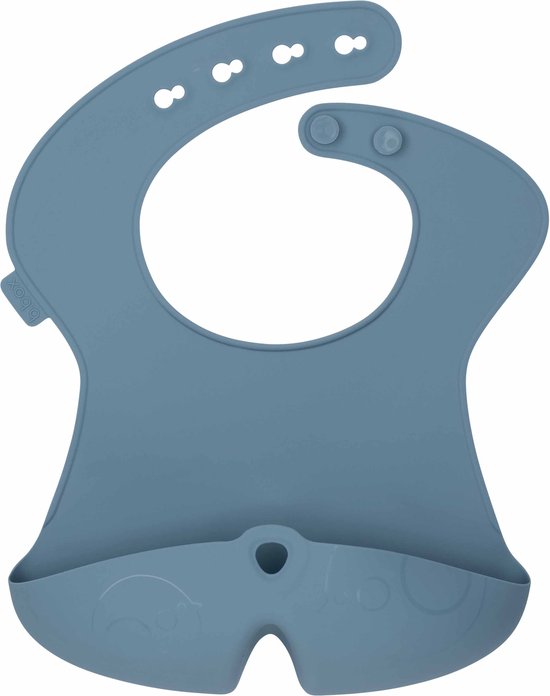 b.box Siliconen Slabbetje | Blijft Open en Vangt Op | Oprolbaar voor Onderweg | Niet-klevend Silicone | Verstelbaar, Nauwkeurige Pasvorm | Vaatwasserbestendig | Vanaf 4 Maanden van b.box