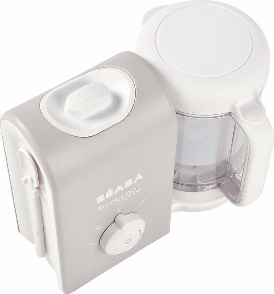 Béaba Babycook Express® - Stoomkoker - 4-in-1 babyvoeding bereider - Foodprocessor - Grijs van BEABA