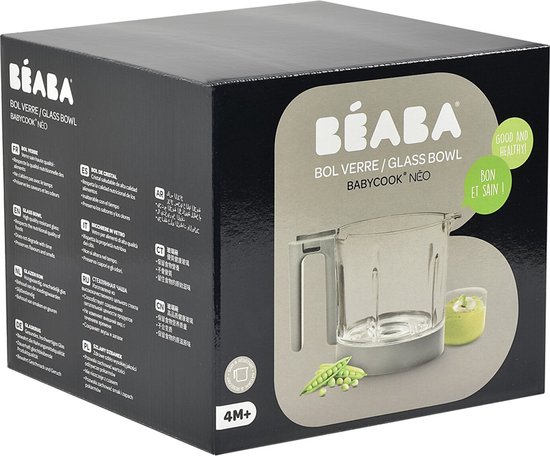 Béaba Babycook Neo® - Glazen kom - Grijs van BEABA