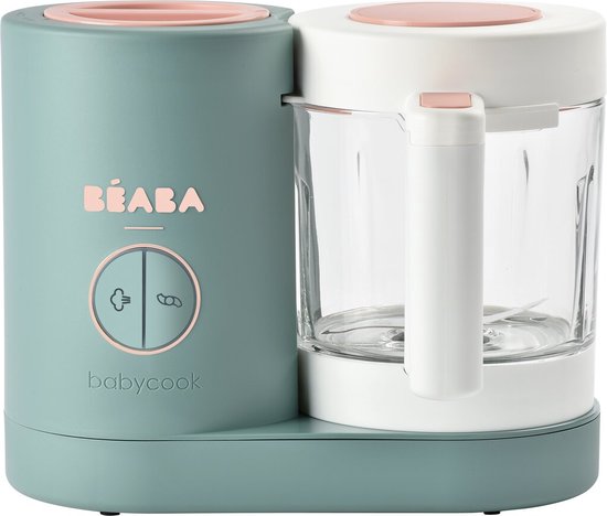 Béaba Babycook Neo® - Stoomkoker - 4-in-1 babyvoeding bereider - Foodprocessor - Groen van BEABA