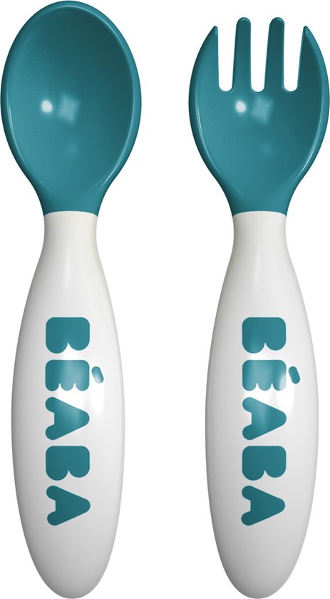 Béaba - Ergonomisch Bestekset - Blauw van BEABA