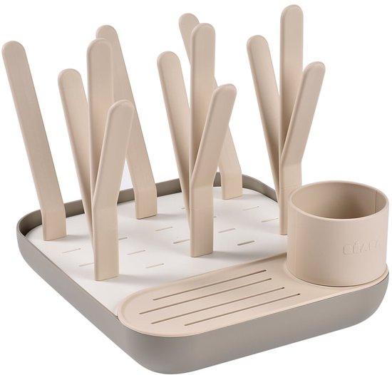 Béaba forêt Flessen Afdruiprek - Flessenrek Baby - Flessen Droogrek - Droogrek flessen baby - Afdruiprek voor zuigflessen - Voor 6 Flessen van Merkloos