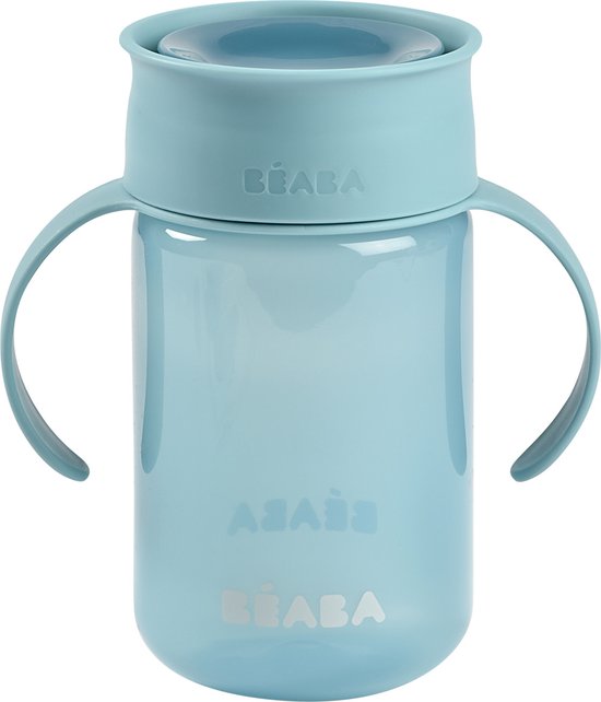 Béaba - Leerbeker - Drinkbeker - 340ml - Blauw van BEABA