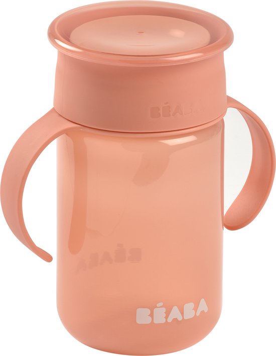 Béaba - Leerbeker - Drinkbeker - 340ml - Roze van BEABA