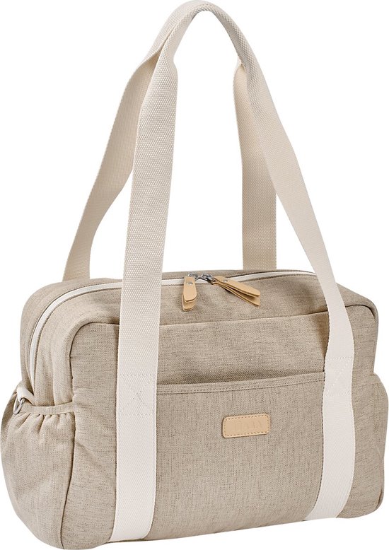 Béaba Paris Luiertas - Unisex Design - 16L Opbergruimte - Isothermisch Vak - Inclusief Verzorgingsmatje - Clay van Béaba