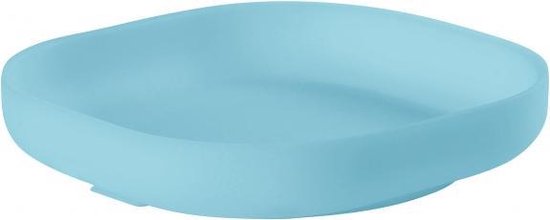 Béaba - Siliconen bord met zuignap - Blauw van BEABA