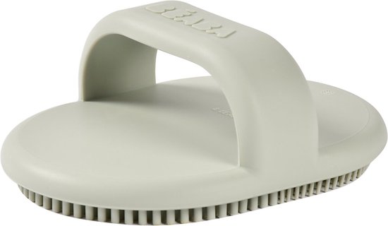 Béaba Siliconen Borstel - Zachte Haren - Ergonomisch Design - Vanaf 0 jaar - Babyborstel - Misty Green van Merkloos