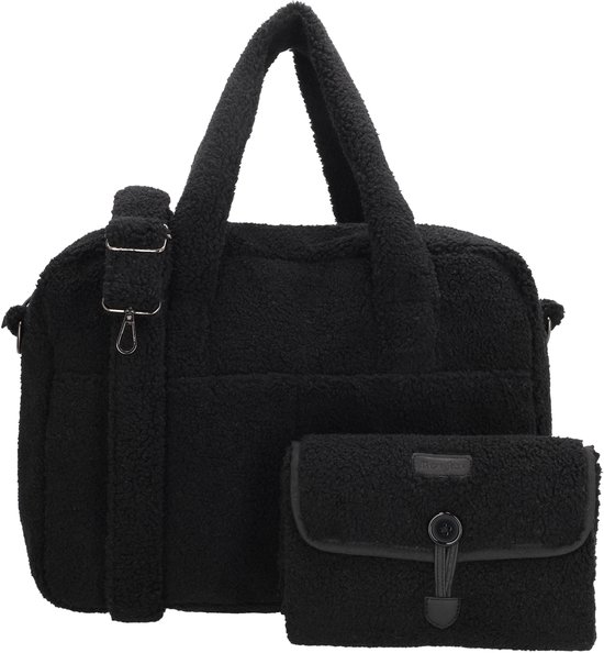 Beagles Lugo Luiertas - Shopper - Baby - Mama - Tas - Diaper - Zwart van Beagles