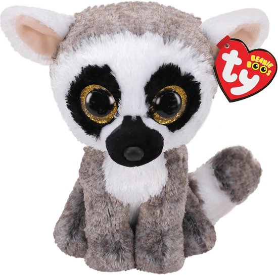 Beanie Boo Aapje Linus - 15 CM