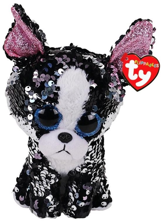Beanie Boos Portia - Cekinowy Terier 24cm van Merkloos