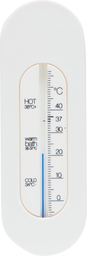 Bébé Basics Thermometer Bad Uni Wit van Bébé Basics