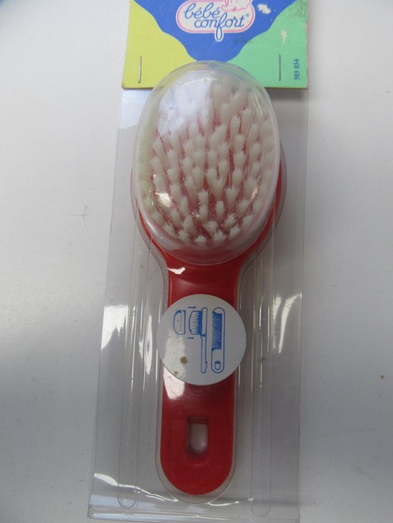 bebe confort , baby borstel + kam , rood van Bebe Confort