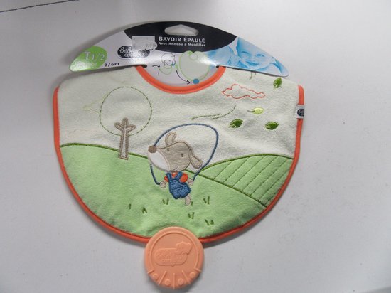 bebe confort , bavet , slab , met bijtring , T1   0/6 maand ,sluiting met velcro van Bebe Confort