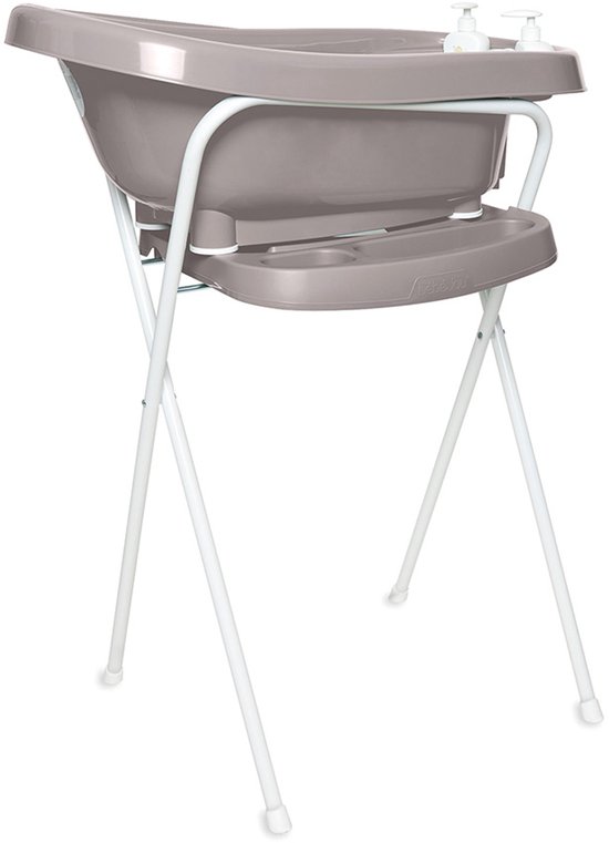 Bébé-jou Badstandaard Click 103cm Chalk Brown van Bebe Jou
