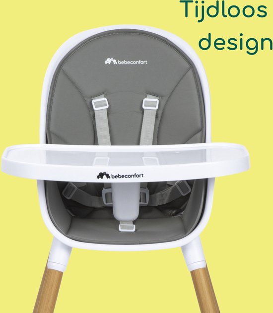 Bebeconfort Avista 2-in-1-kinderstoel, kinderstoel vanaf 6 maanden, om te vormen kinderstoel, vanaf 6 maanden tot circa 6 jaar, tot 30 kg, Terrazzo van Bebeconfort