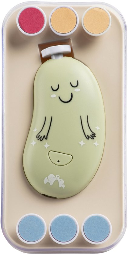 Bebeconfort Elektrische Nagelvijl voor baby's - zachte, stille, veilige nagelvijl vanaf de geboorte van Merkloos