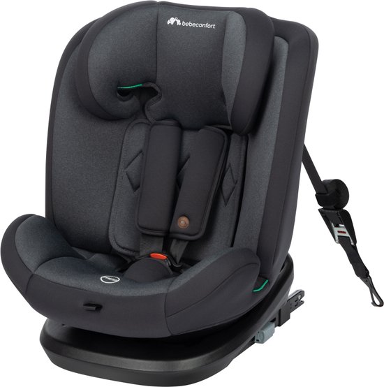 Bebeconfort EverFix i-Size - Autostoeltje - Tinted Black - Vanaf de geboorte tot ca. 10/12 jaar oud van Bebeconfort