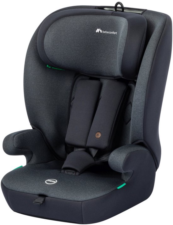 Bebeconfort Grow i-Safe - Autostoel - Tinted Black - Vanaf 15 maanden tot ca. 12 jaar van Bebeconfort