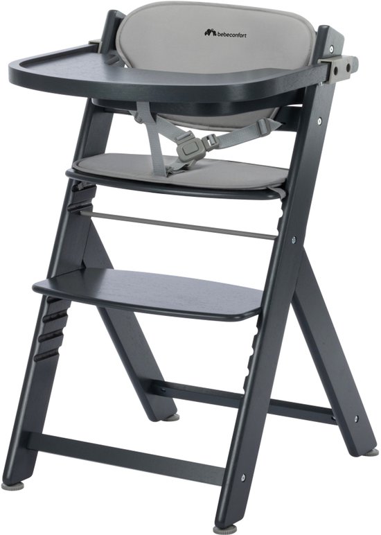 Bebeconfort Timba 2 met verkleinkussen - Kinderstoel - Mineral Graphite - 6 maanden tot 10 jaar oud van Merkloos