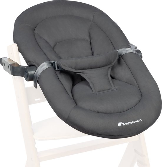Bebeconfort Timba Baby - 2-in-1 wipstoel - Mineral Graphite van Bebeconfort