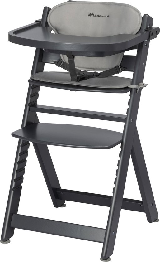 Bebeconfort Timba met verkleinkussen - Kinderstoel - Mineral Graphite - 6 maanden tot 10 jaar oud van Bebeconfort