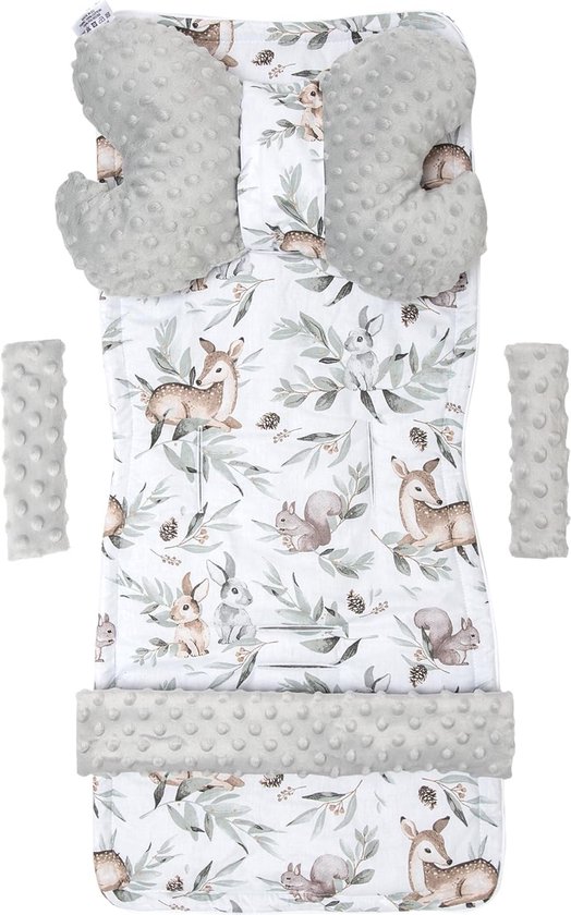 Bebek Arabaları ve Bebek Arabaları için Evrensel Koltuk Kılıfı, Koltuk Kılıfı, 5 Parçalı Koltuk Kılıfı ve Oyun Arch Çocuk Arabası Seti Pamuk van bebe