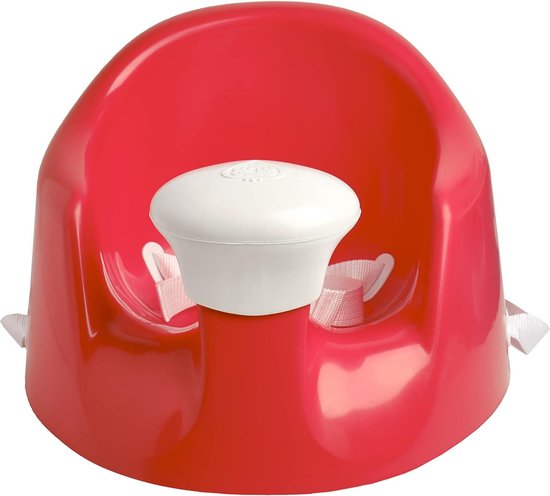 BebePod Flex Plus Verstelbaar Zitje - Eerste Zitje voor Baby's vanaf 3 Maanden - Dubbele Riemen - Watermeloen Rood van bebe