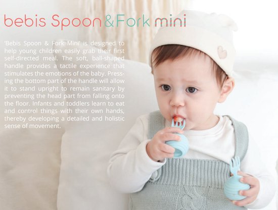 bebis Spoon & Fork mini [Korean Products] van BEB