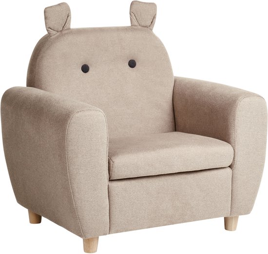 BELIANI MARIBO - Kinderfauteuil - Taupe - Stof van Merkloos