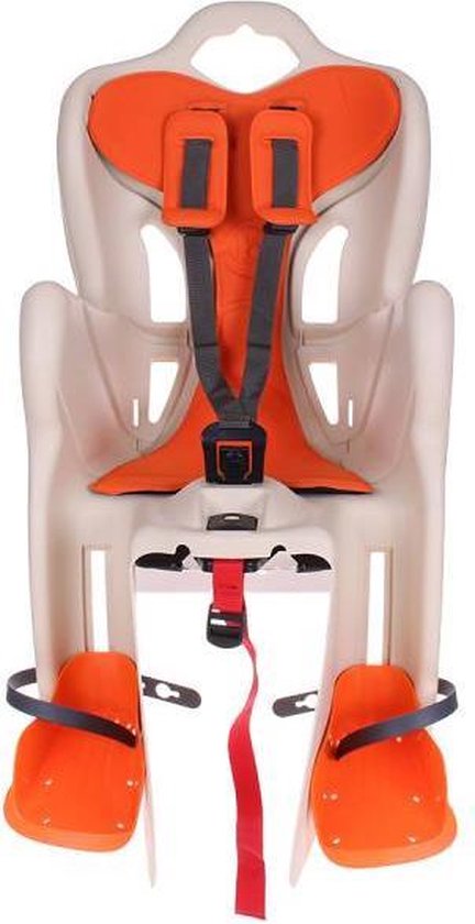 Bellelli B-One Achterzitje Drager Bev. - Beige/Oranje van BELLE