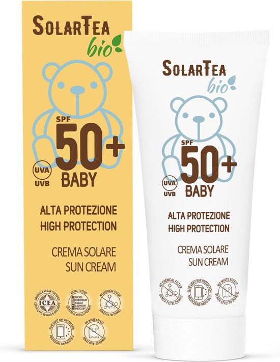Bema Cosmetici Zonnebrand SPF 50+ Biologisch Baby cream 100 ml