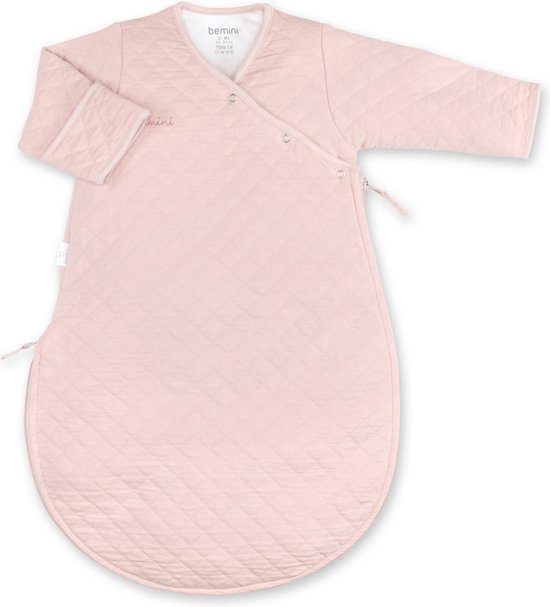 BEMINI Babyslaapzak - MAGIC BAG 0-1m - TOG 1.5 - Gewatteerd comfort - Blush