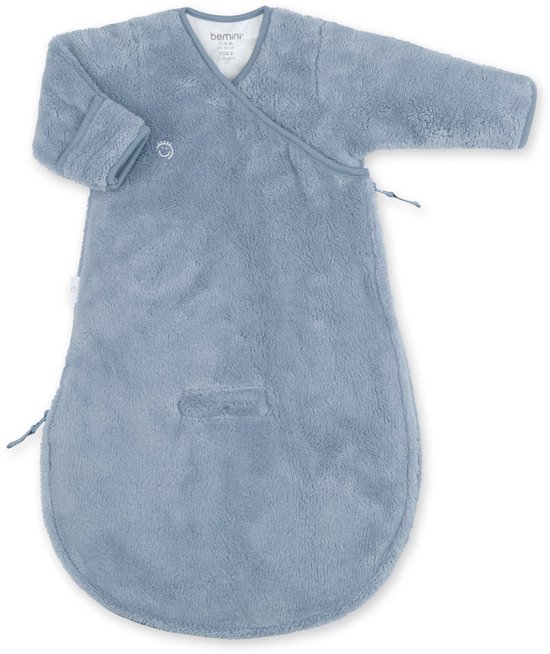 BEMINI Babyslaapzak - MAGIC BAG 1-4m - TOG 2.5 - Zachte warmte - Stone