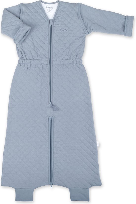 BEMINI Babyslaapzak - MAGIC BAG 24-36m - TOG 1.5 - Pady quilted jersey - Stone van Bemini