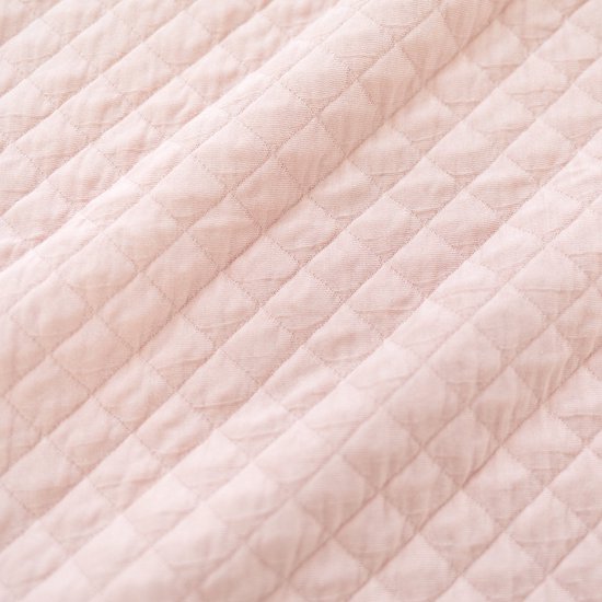 BEMINI Babyslaapzak - MAGIC BAG 4-12m - TOG 1.5 - Pady quilted jersey - Blush van Bemi