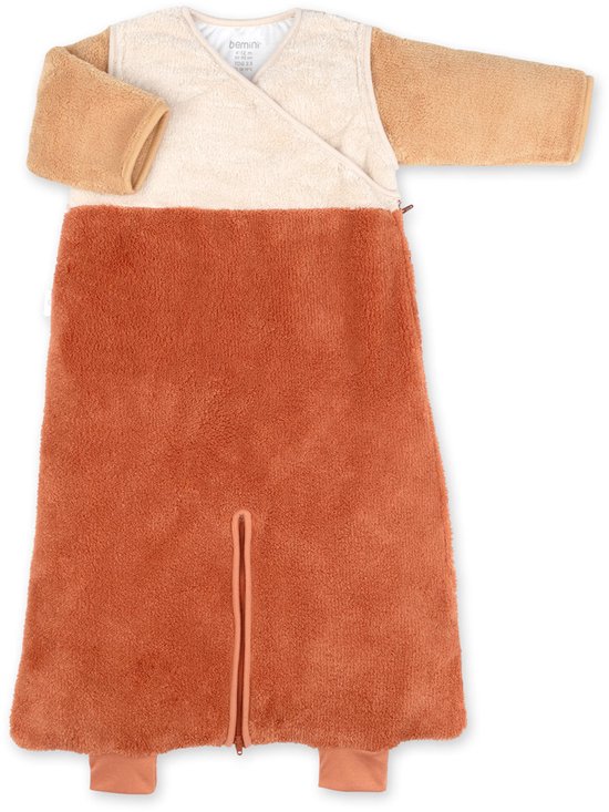 BEMINI Babyslaapzak - MAGIC BAG 4-12m - TOG 2.5 - Zachte warmte - Hazelnoot tricolor