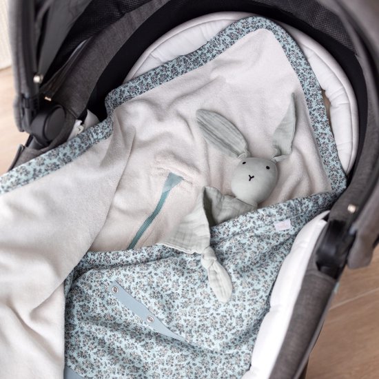 BEMINI Voetenzak - Biside 0-12m - Jersey + terry - Heidi Opalin van Merkloos
