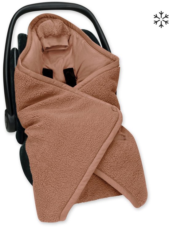 BEMINI Voetenzak - Biside 0-12m - Knusse teddy - Muffin van Bemini
