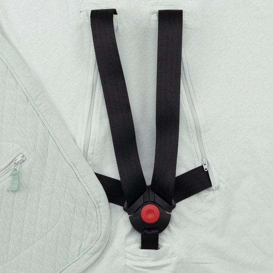 BEMINI Voetenzak - Biside 0-12m - Quilted + Jersey - Lunar van Merkloos