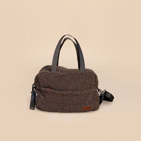 Benni & Ninni Teddy - Luiertas - Bruin - 50x30x22 cm - Kinderwagenbevestiging