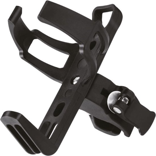 Benson Universele bidonhouder - lichtgewicht kunststof - eenvoudig te installeren - zwart van Benson