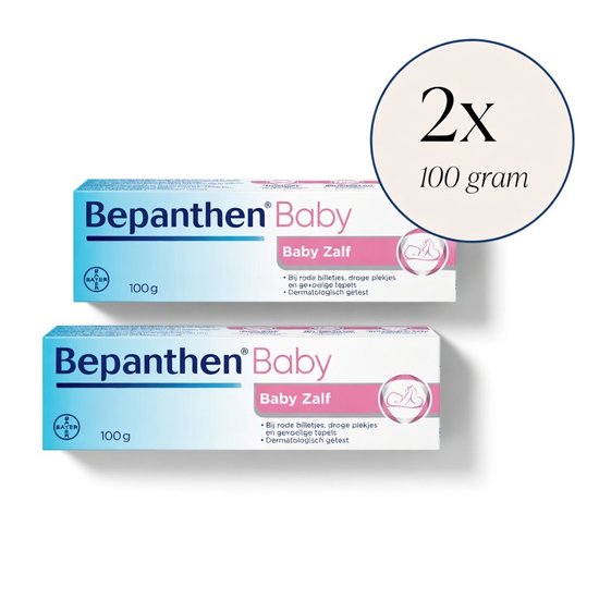 Bepanthen - Baby Beschermende Zalf - 2 X 100g van Merkloos