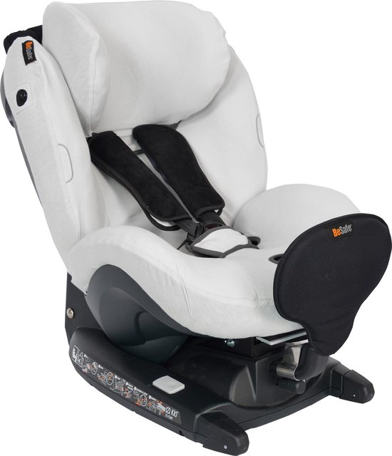 BeSafe iZi Comfort/Combi/Plus/Kid Beschermhoes - Autostoel beschermer - Glacier Grey van BeSafe